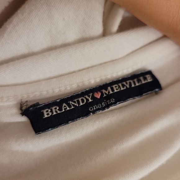 Brandy Melville white halter top - Picture 3 of 5